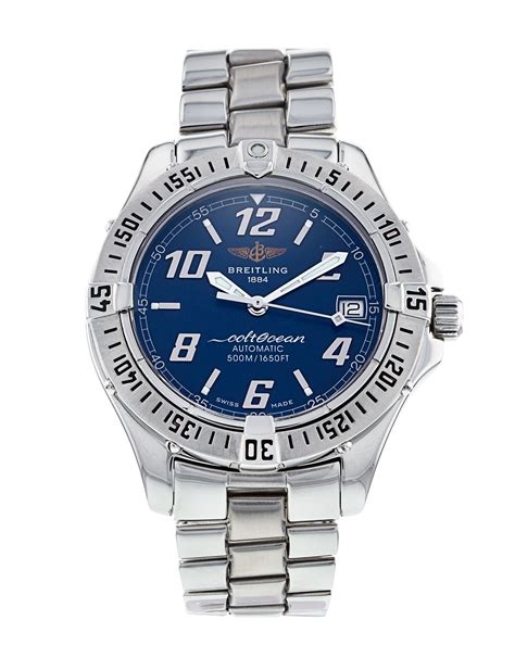 breitling colt ocean a17350 men's watch|Breitling a17050.